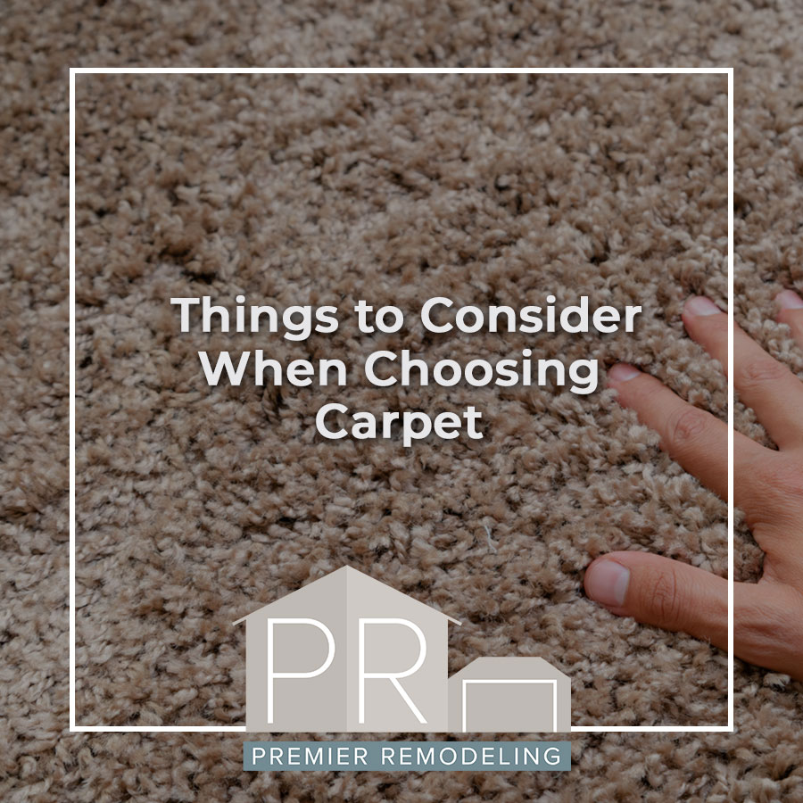 Things to Consider When Choosing Carpet